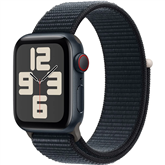 Išmanusis laikrodis Apple Watch SE 2, GPS + Cellular, Sport Loop, 44 mm, midnight