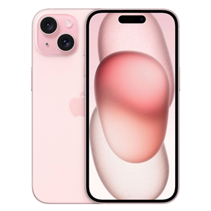 Apple iPhone 15, 128 GB, pink - Smartphone Item - MTP13PX/A MTP13PX/A