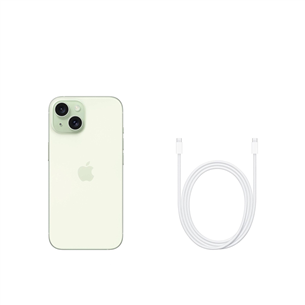 Apple iPhone 15, 128 GB, šviesiai žalias - Išmanusis telefonas