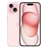 Apple iPhone 15, 256 GB, pink - Smartphone Item - MTP73PX/A