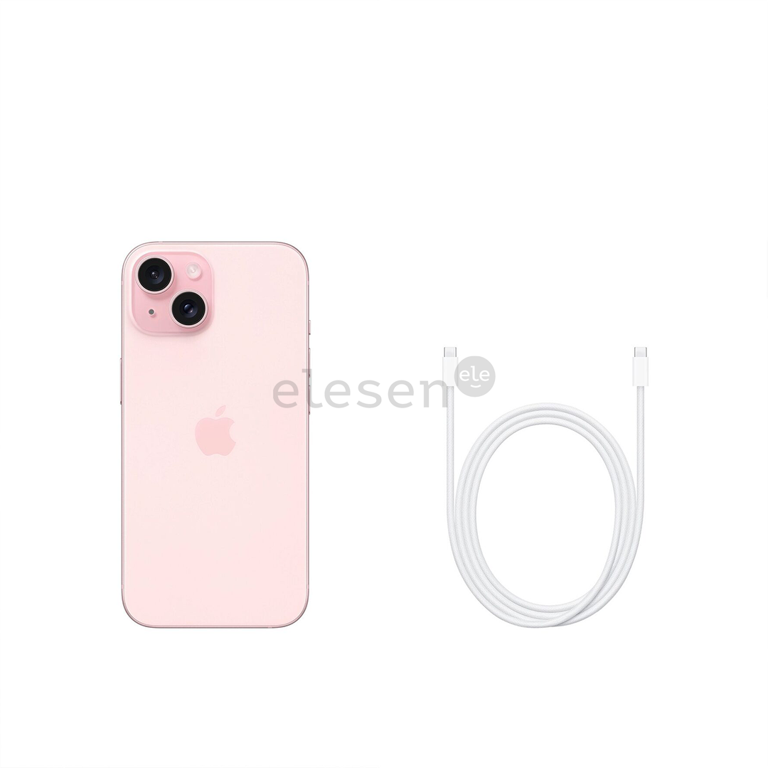 Apple iPhone 15, 256 GB, pink - Smartphone Item - MTP73PX/A