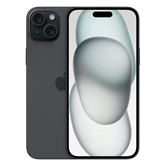 Apple iPhone 15 Plus, 256 GB, black - Smartphone