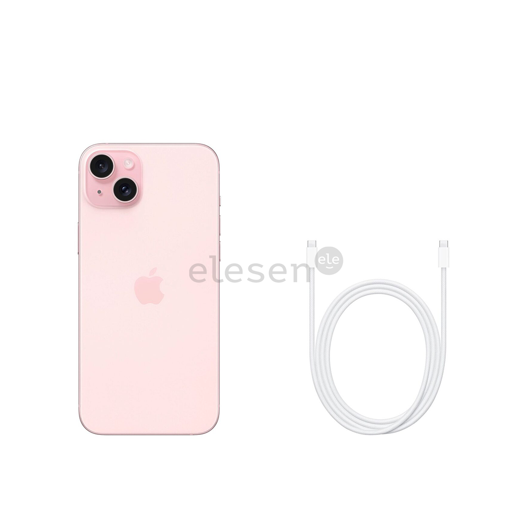 Apple iPhone 15 Plus, 256 GB, pink - Smartphone
