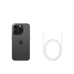 Apple iPhone 15 Pro, 1 TB, juodas - Išmanusis telefonas