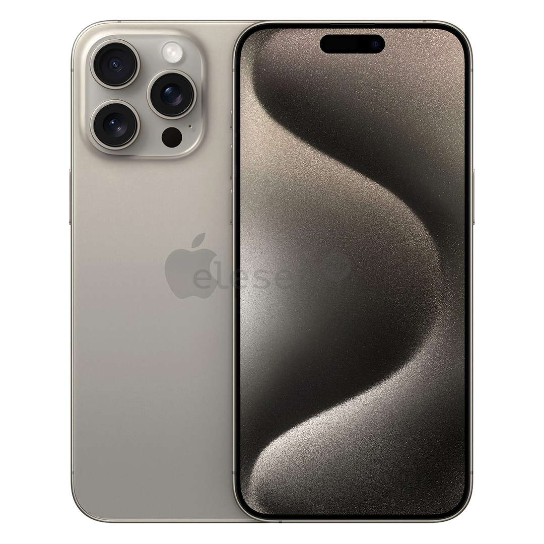 Apple iPhone 15 Pro Max, 256 GB, Natural Titanium - Išmanusis telefonas