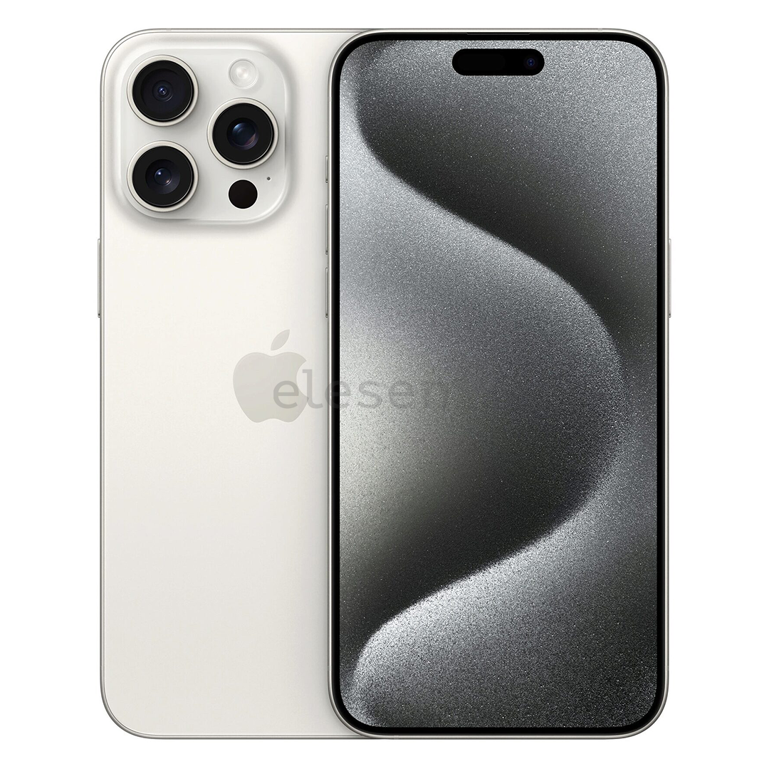 Išmanusis telefonas Apple iPhone 15 Pro Max, 512 GB, White Titanium Prekė - MU7D3PX/A