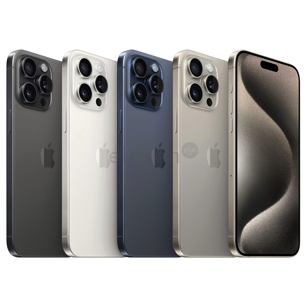 Apple iPhone 15 Pro Max, 1 TB, Blue Titanium - Išmanusis telefonas