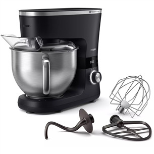 Virtuvinis kombainas Philips Series 7000, 5,5 L, 1000 W, black Prekė - HR7962/01