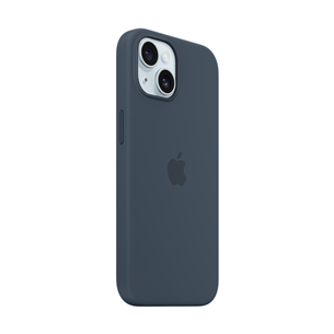 Apple Silicone Case with Magsafe, iPhone 15, синий - Чехол Товар - MT0N3ZM/A