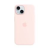 Apple Silicone Case with Magsafe, iPhone 15, светло-розовый - Чехол Товар - MT0U3ZM/A