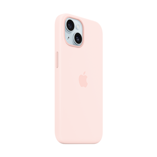 Apple Silicone Case with Magsafe, iPhone 15, светло-розовый - Чехол Товар - MT0U3ZM/A
