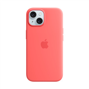 Dėklas Apple Silicone Case with Magsafe, iPhone 15, guava Prekė - MT0V3ZM/A MT0V3ZM/A