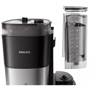 Philips All-in-1 Brew, встроенная кофемолка, 1,25 л, черный - Капельная кофеварка Товар - HD7900/50