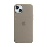 Apple Silicone Case with Magsafe, iPhone 15 Plus, коричневый - Чехол Товар - MT133ZM/A