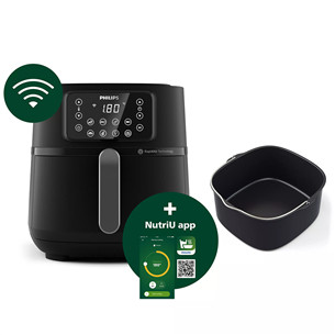 Philips Airfryer 5000 series XXL Connected, 7,2 L, 2000 W, black - Air fryer Item - HD9285/93