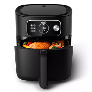 Gruzdintuvė Philips 7000 XXL Airfryer Combi Connected, 8,3 L, 2200 W, black