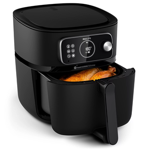 Gruzdintuvė Philips 7000 XXL Airfryer Combi Connected, 8,3 L, 2200 W, black