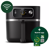 Gruzdintuvė Philips 7000 XXL Airfryer Combi Connected, 8,3 L, 2200 W, black