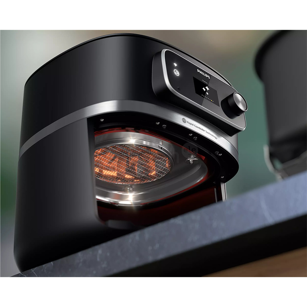 Philips 7000 XXL Airfryer Combi Connected, 8,3 L, 2200 W, juoda - Karšto oro gruzdintuvė