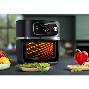 Philips 7000 XXL Airfryer Combi Connected, 8,3 L, 2200 W, juoda - Karšto oro gruzdintuvė