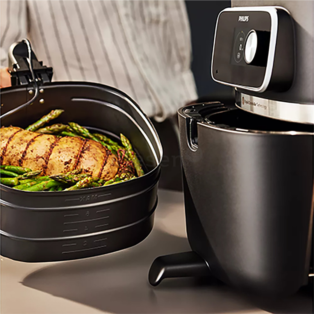 Philips 7000 XXL Airfryer Combi Connected, 8,3 L, 2200 W, juoda - Karšto oro gruzdintuvė