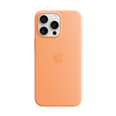 Apple Silicone Case with Magsafe, iPhone 15 Pro Max, оранжевый - Чехол Товар - MT1W3ZM/A