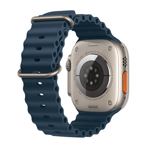 Apple Watch 49 mm, Ocean Band, blue - Watch band Item - MT633ZM/A