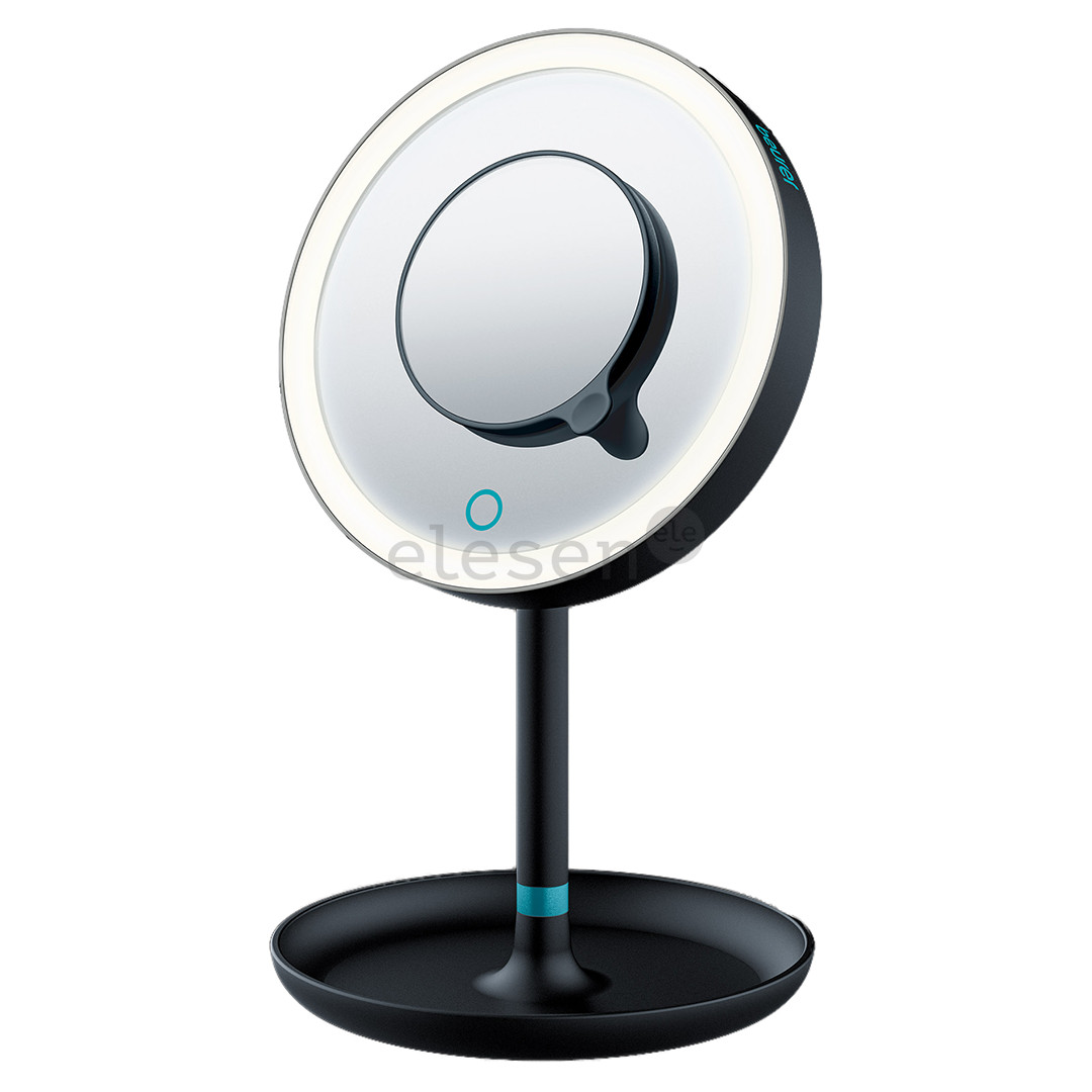 Beurer, juodas - Kosmetinis veidrodis su apšvietimu