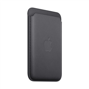 Apple FineWoven Wallet, Magsafe, black - Wallet Item - MT2N3ZM/A
