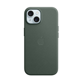 Apple FineWoven Case with MagSafe, iPhone 15, зеленый - Чехол Товар - MT3J3ZM/A
