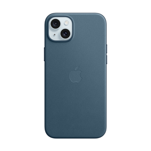 Apple FineWoven Case with MagSafe, iPhone 15 Plus, синий - Чехол Товар - MT4D3ZM/A MT4D3ZM/A