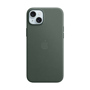 Apple FineWoven Case with MagSafe, iPhone 15 Plus, зеленый - Чехол Товар - MT4F3ZM/A MT4F3ZM/A