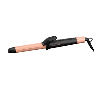 Rowenta Express Shine, Papaya Version, 25 mm, pink - Plaukų garbanojimo žnyplės Prekė - CF2810F0 CF2810F0