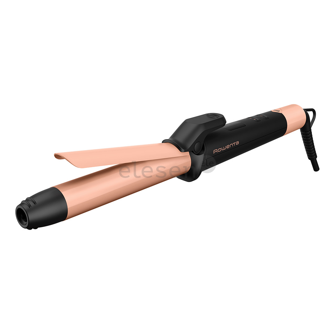 Rowenta Express Shine, Papaya Version, 25 mm, pink - Plaukų garbanojimo žnyplės Prekė - CF2810F0