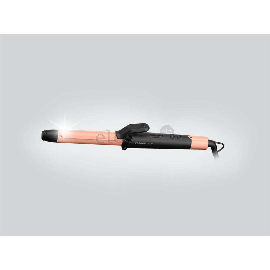 Rowenta Express Shine, Papaya Version, 25 mm, pink - Plaukų garbanojimo žnyplės Prekė - CF2810F0