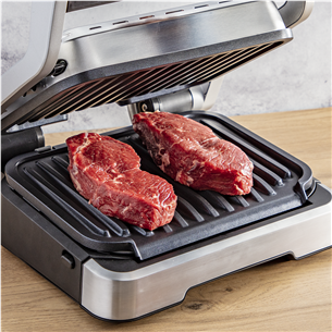 Elektrinis grilis Tefal OptiGrill 2in1, inox Prekė - GC772D30