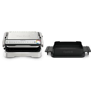 Elektrinis grilis Tefal OptiGrill 4in1, inox Prekė - GC774D30 GC774D30