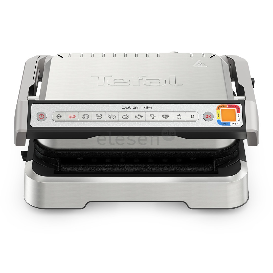 Tefal OptiGrill 4 в 1, нерж. сталь - Электрический гриль Товар - GC774D30