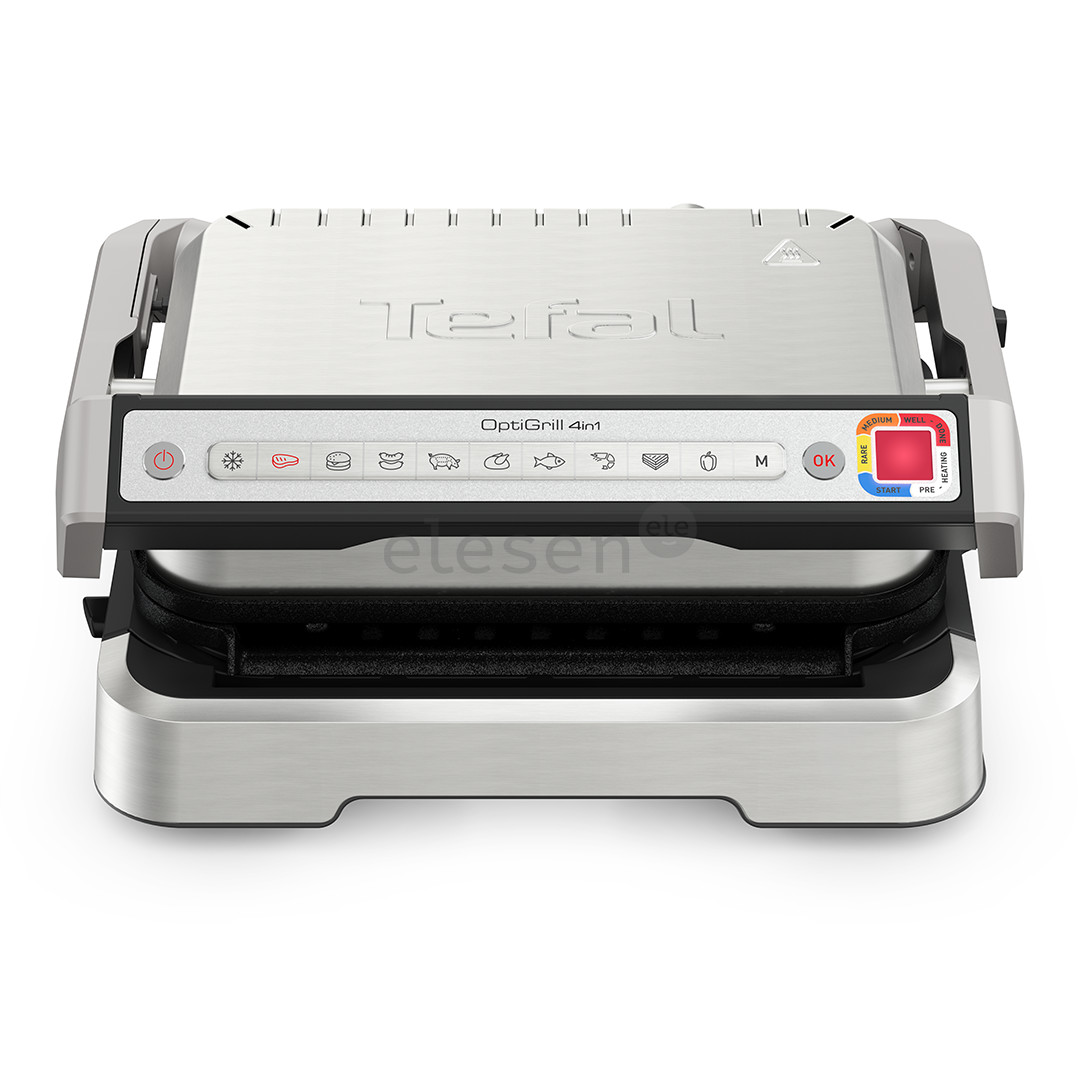 Tefal OptiGrill 4 в 1, нерж. сталь - Электрический гриль Товар - GC774D30