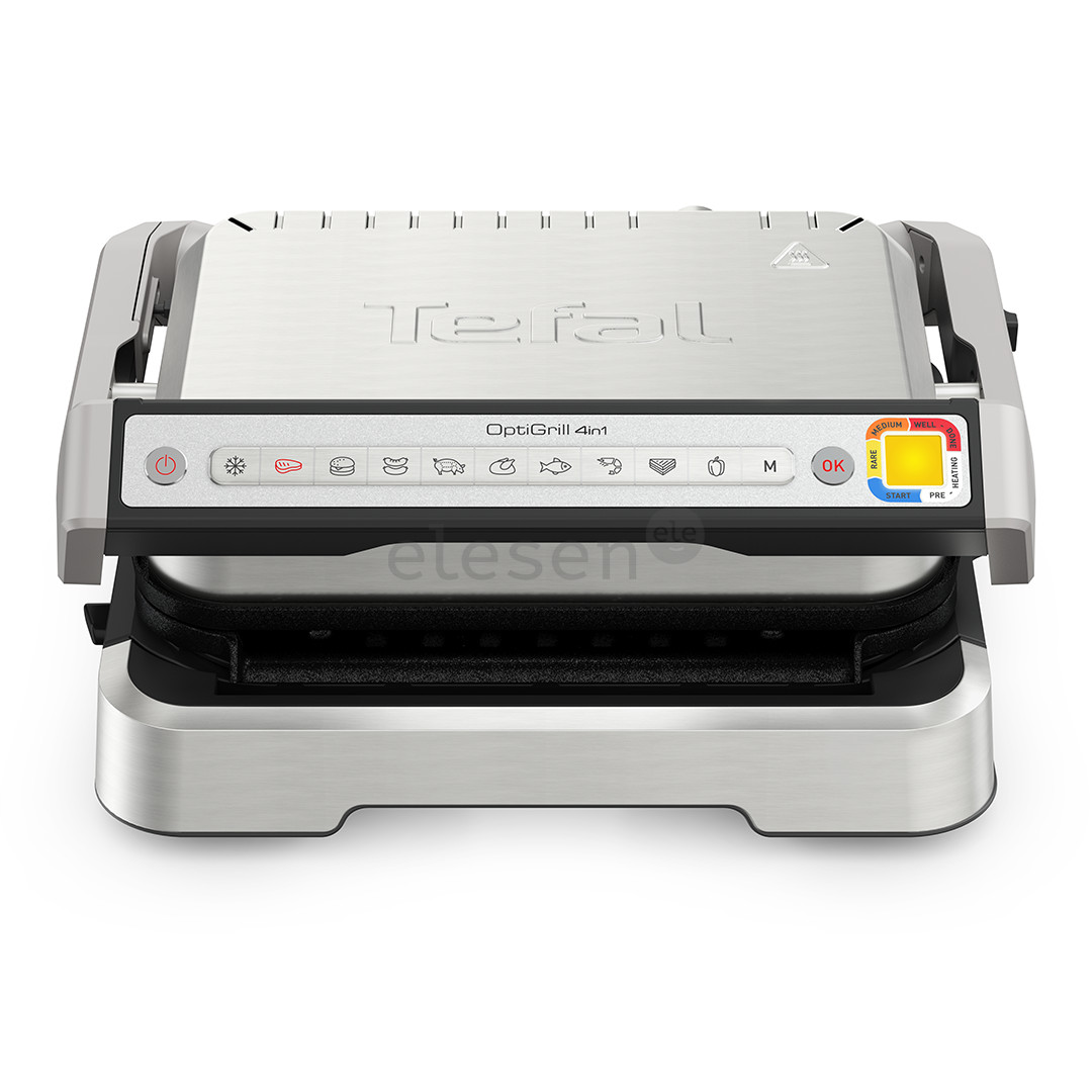 Tefal OptiGrill 4 в 1, нерж. сталь - Электрический гриль Товар - GC774D30