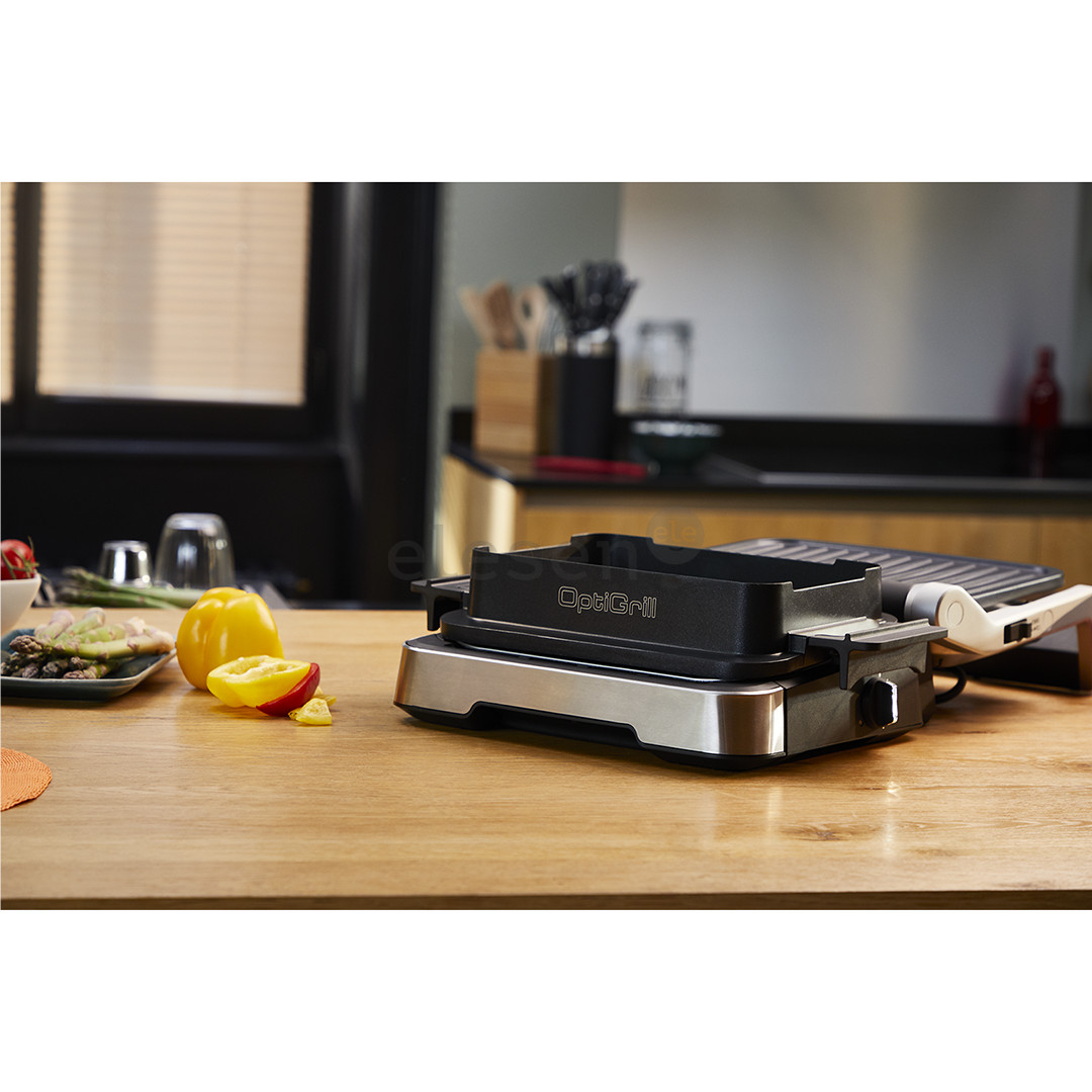 Tefal OptiGrill 4 в 1, нерж. сталь - Электрический гриль Товар - GC774D30