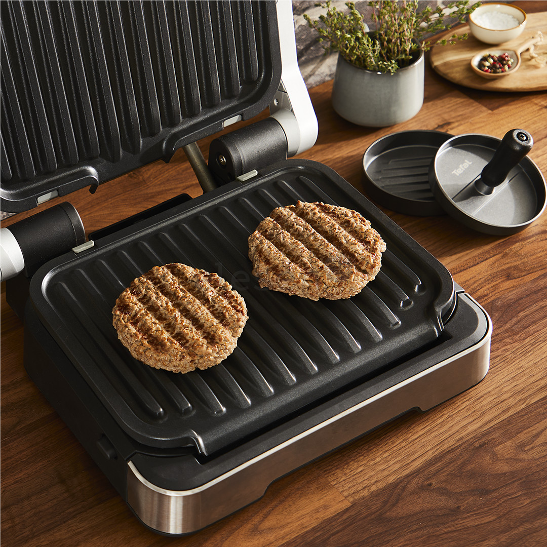 Tefal OptiGrill 4 в 1, нерж. сталь - Электрический гриль Товар - GC774D30
