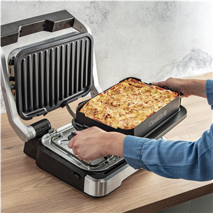 Tefal OptiGrill 4 в 1, нерж. сталь - Электрический гриль Товар - GC774D30