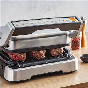 Tefal OptiGrill 4 в 1, нерж. сталь - Электрический гриль Товар - GC774D30