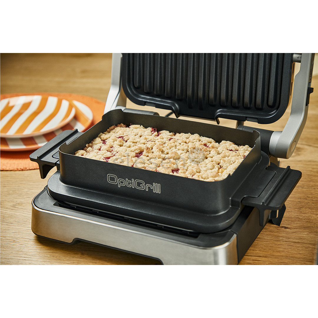 Tefal OptiGrill 4 в 1, нерж. сталь - Электрический гриль Товар - GC774D30
