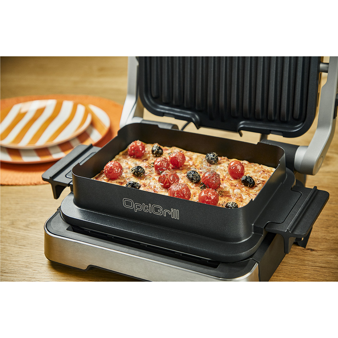 Tefal OptiGrill 4 в 1, нерж. сталь - Электрический гриль Товар - GC774D30