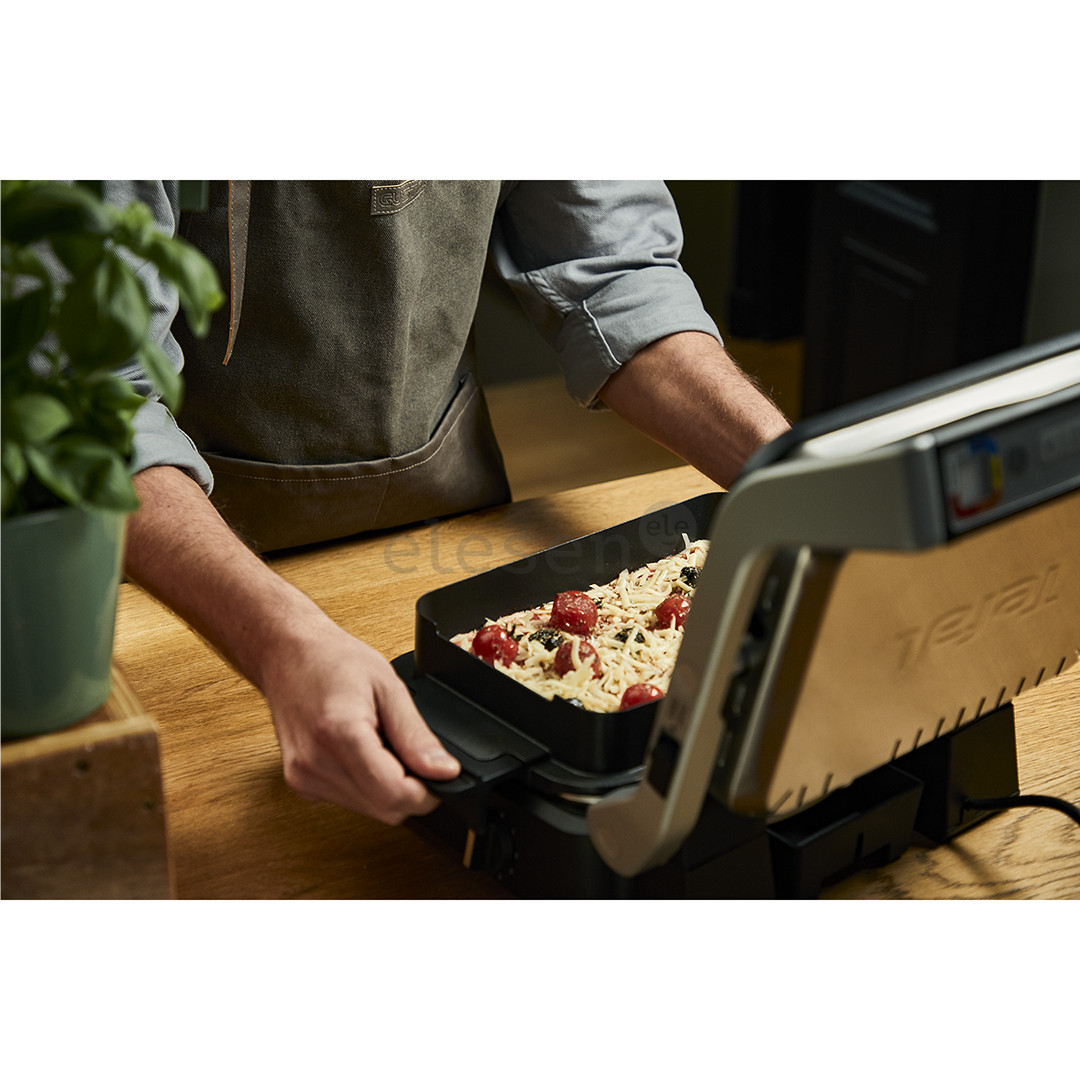 Tefal OptiGrill 4 в 1, нерж. сталь - Электрический гриль Товар - GC774D30