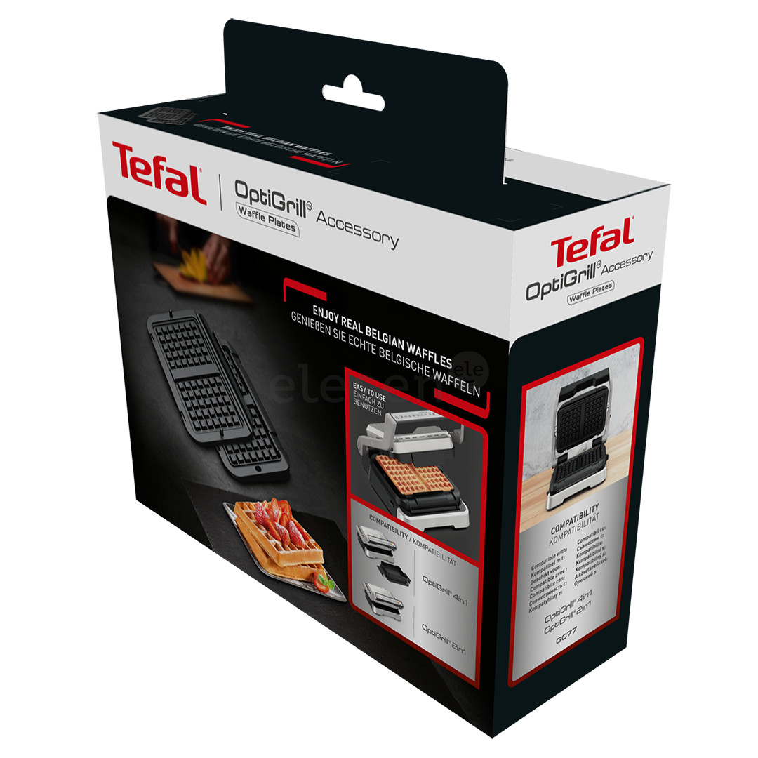 Tefal OptiGrill 4in1 & 2in1, accessory, black - Waffle plates Item - XA730810