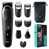 Skustuvas Braun Series 3, Wet & Dry, 8-in-1, black/green Prekė - MGK3441