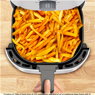 Tefal Easy Fry Essential 3.5 L, pilka - Karšto oro gruzdintuvė